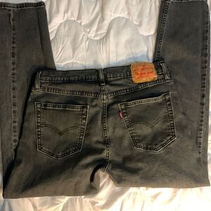 Levis 512 tm Black Jeans tapered W: 34 L: 29